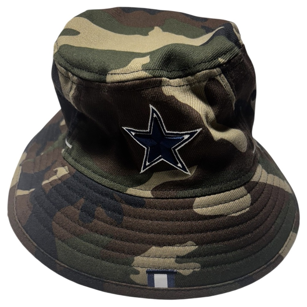 New Era NFL Dallas Cowboys Camo Bucket Hat One Size Fits All Men’s